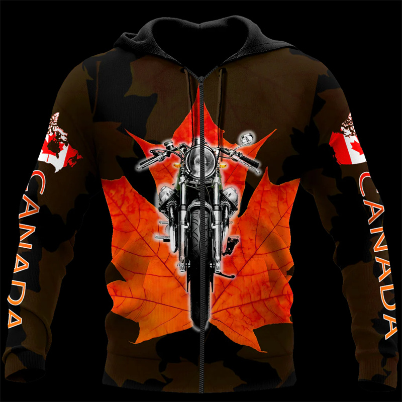 Canada Maple Leaf 3d Printed f - Street Fashion Canada recensione e prezzo