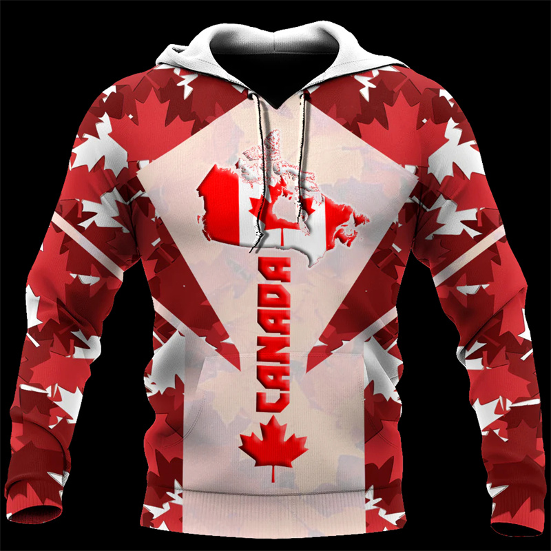 Canada Maple Leaf 3d Printed f - Street Fashion Canada recensione e prezzo